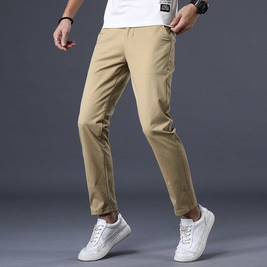 Men's Cotton Casual Stretch Pants